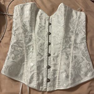 white corset